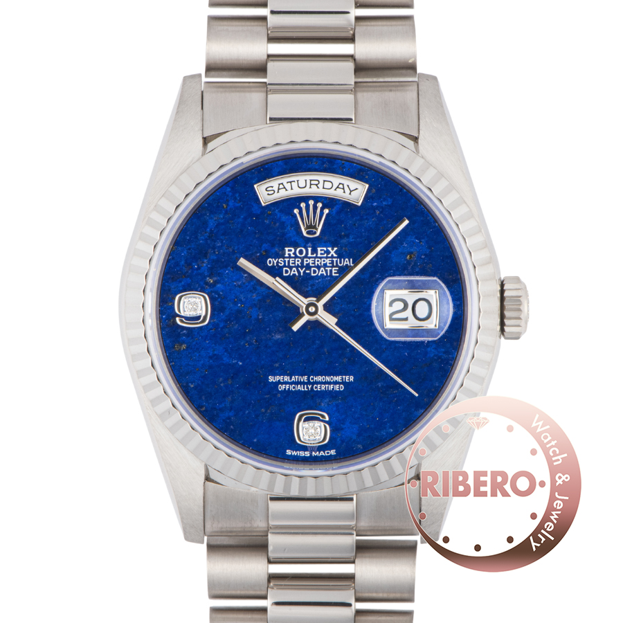 ロレックス デイデイト 18239 2BR X番 Lapis
