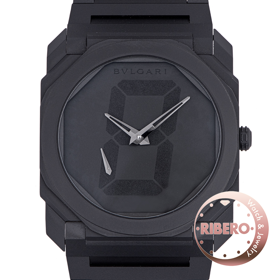 ブルガリ オクト フィニッシモ SAP103563 日本120本限定 BGO40TXT 宮島達男