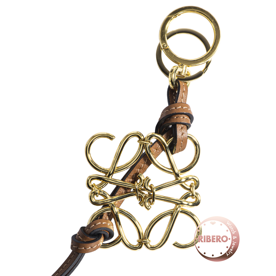 ロエベ アナグラム チャーム キーホルダー キーリング