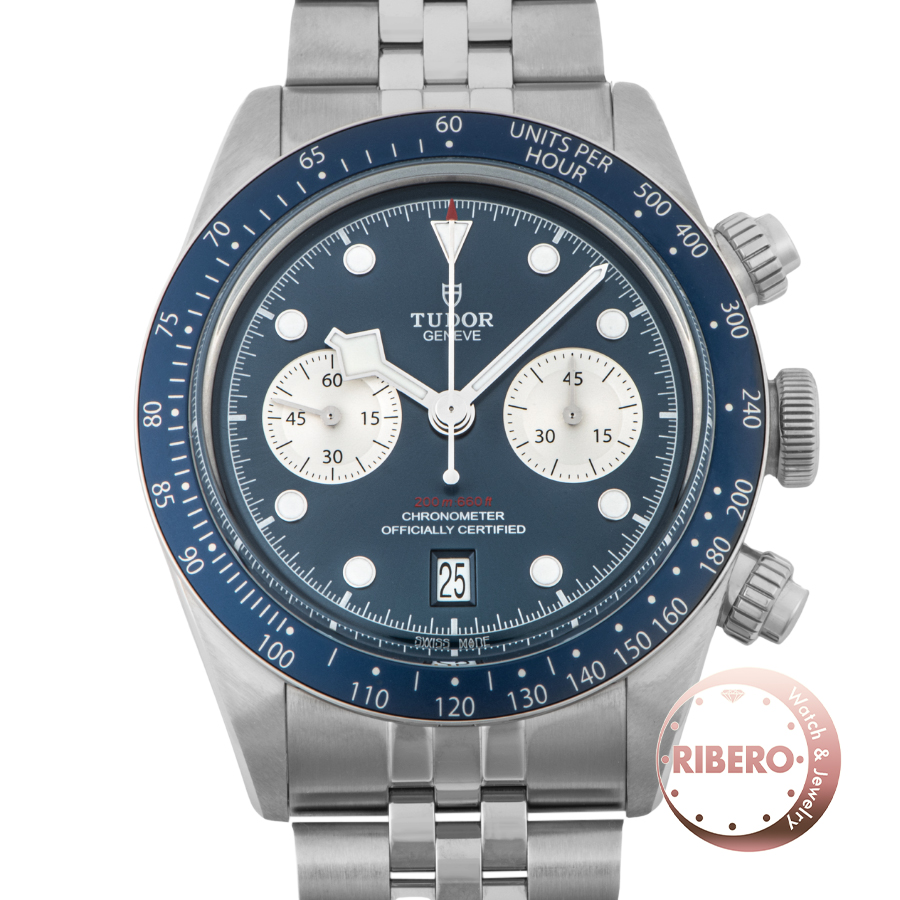 チューダー / チュードル ブラックベイクロノ 79360B