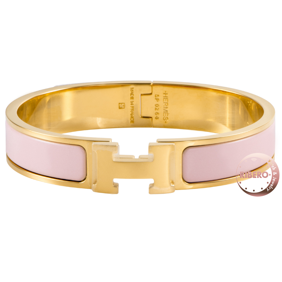 エルメス エナメルブレスレット クリックH  CLIC BRACELET 700001F 1ZPM バングル