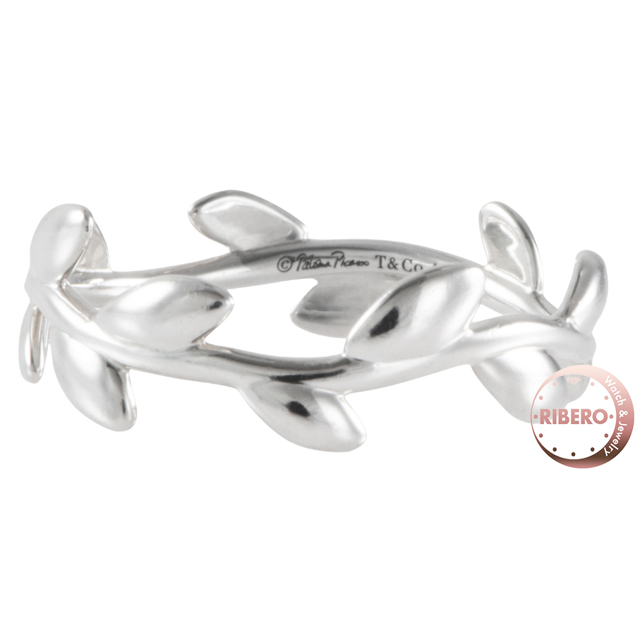 ティファニー オリーブ リーフ バンド リング・指輪 パロマ・ピカソ