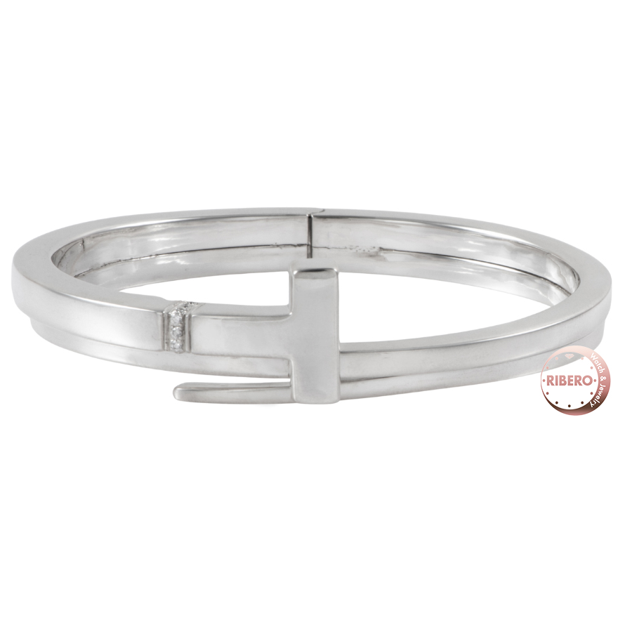 ティファニー T スクエア ラップ ブレスレット バングル