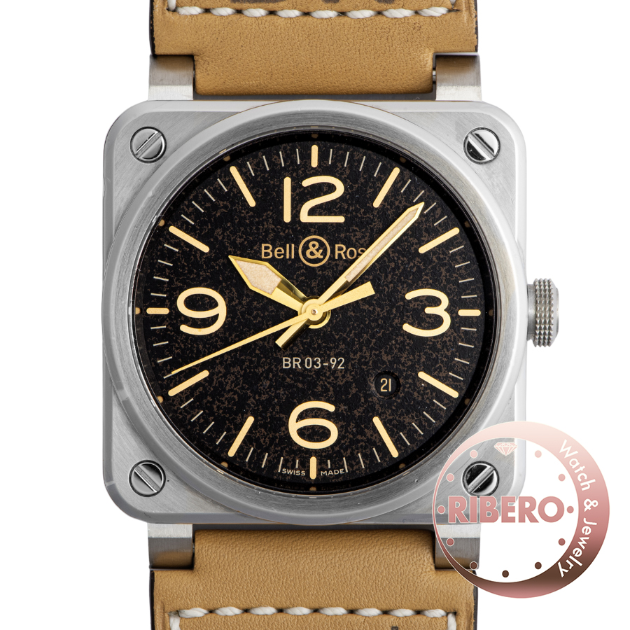 ベル＆ロス BR-03 ゴールデンヘリテージ BR0392-ST-G-HE/SCA/2