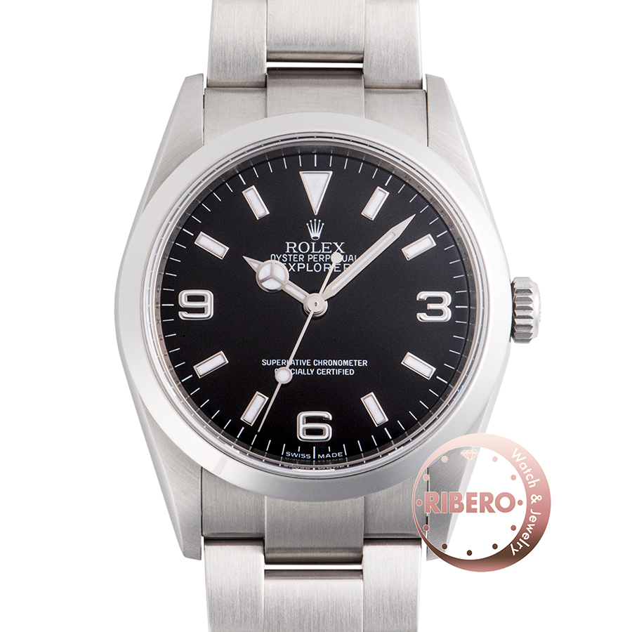 ロレックス 114270 V番ルーレット