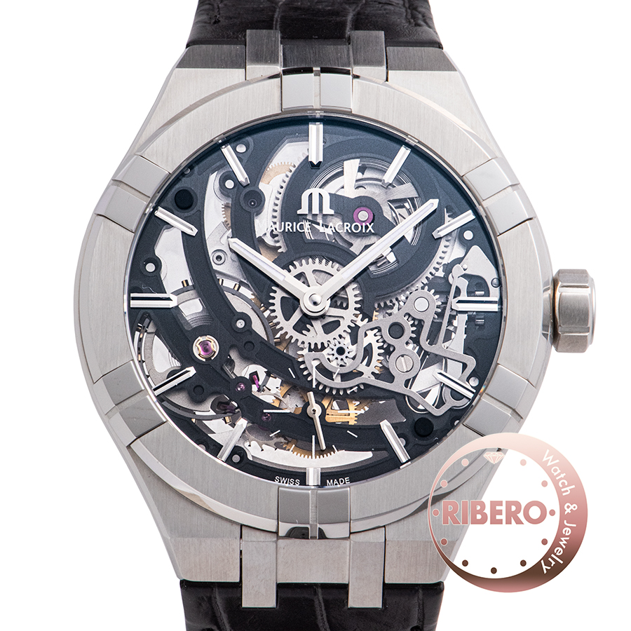 モーリスラクロア アイコン オートマティック スケルトン AI6028-SS001-030-1