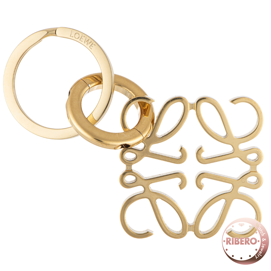 ロエベ アナグラム キーリング 111.25.203 キーリング