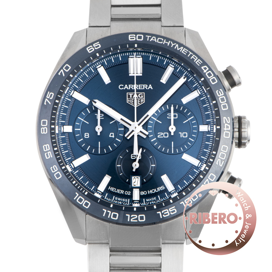 タグホイヤー カレラ キャリバー ホイヤー02 スポーツクロノグラフ CBN2A1A.BA0643