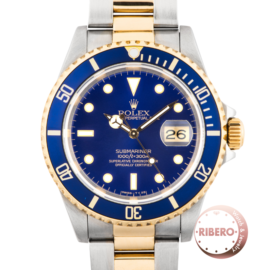 ロレックス サブマリーナデイト 16613 E番 Tritium