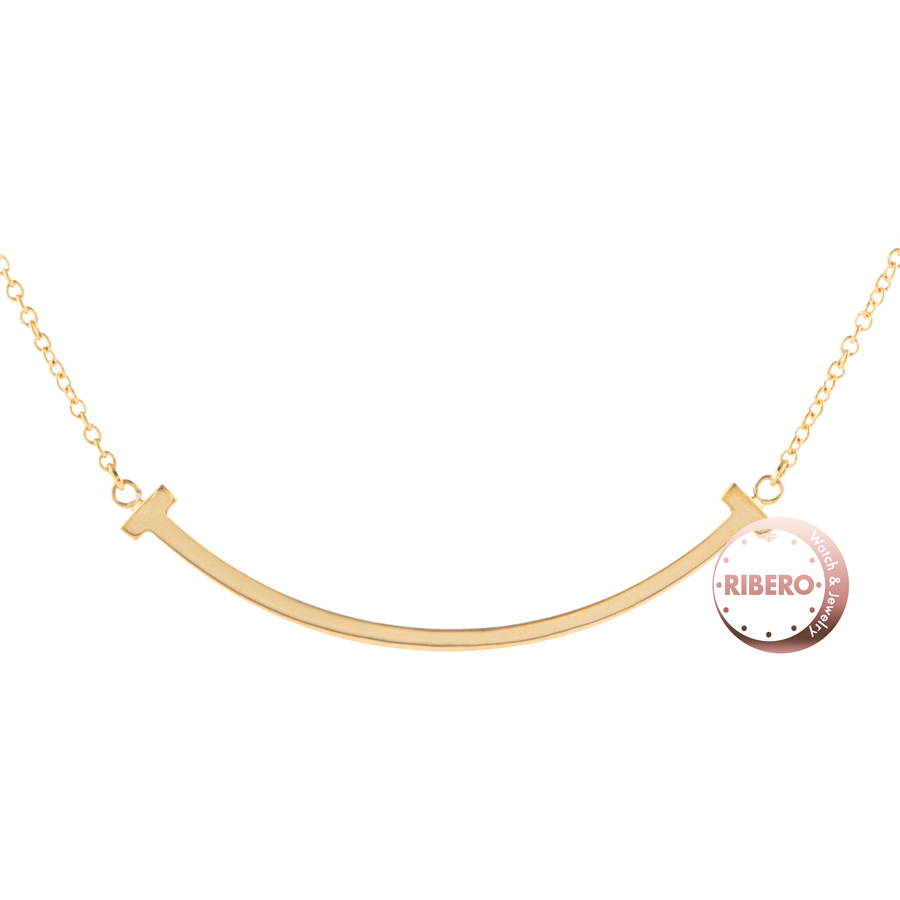 ティファニー Tスマイル ペンダント スモール ネックレス