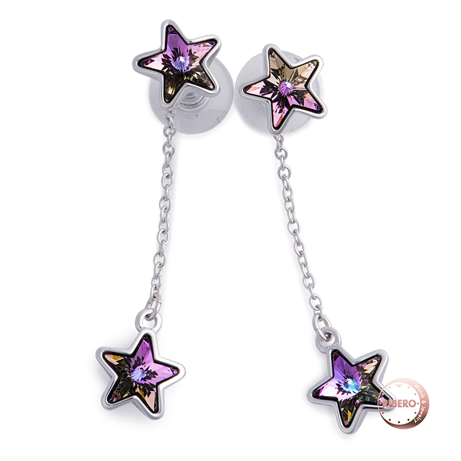 スワロフスキー スター 1020732 ピアス 星　