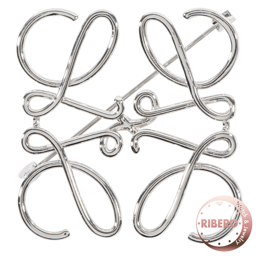 ロエベ アナグラム 111.25.020 ブローチ