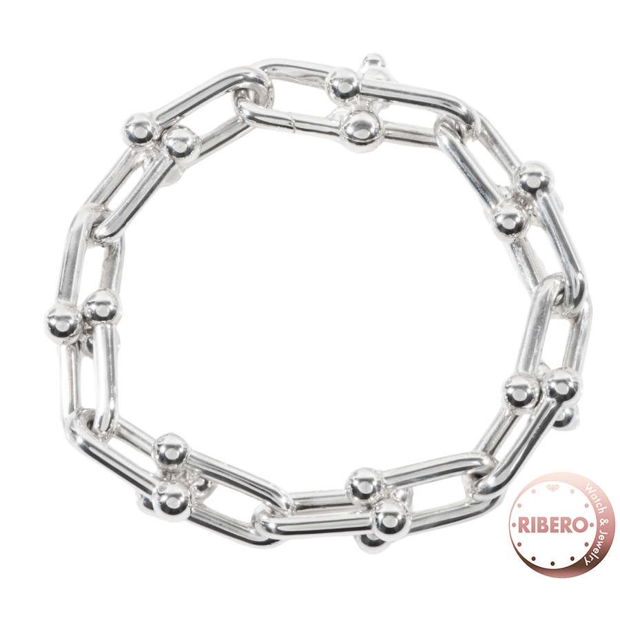 ティファニー ハードウェア ラージ リンク ブレスレット