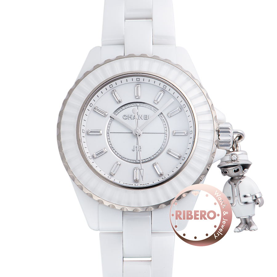 シャネル マドモアゼル J12 H6478 555本限定 ACTE2 33MM