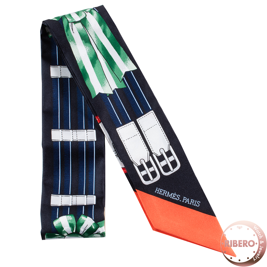 エルメス Jumping　ジャンピング 061526S 06 ツイリー スカーフ　2021AW