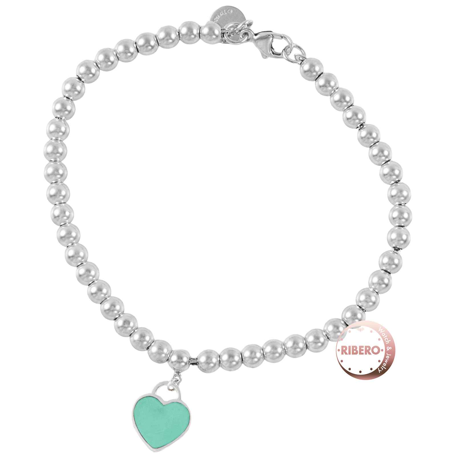 ティファニー リターン トゥ ティファニー  ブルーハートタグ ビーズ ブレスレット