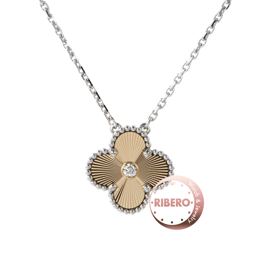 ヴァンクリーフ＆アーペル ヴィンテージ アルハンブラ ペンダント VCARPNTH00 ネックレス 2024年ホリデー限定 ギョシェ