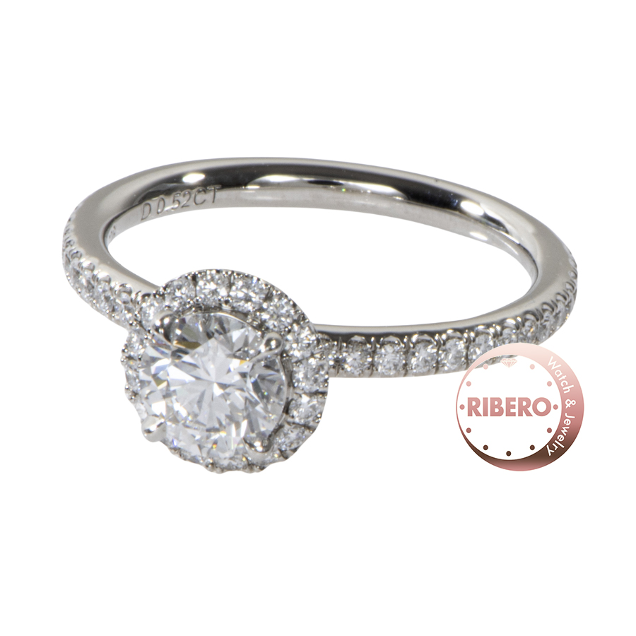 ハリーウィンストン ラウンドカット マイクロパヴェ リング RGDPRD005MICPT リング・指輪