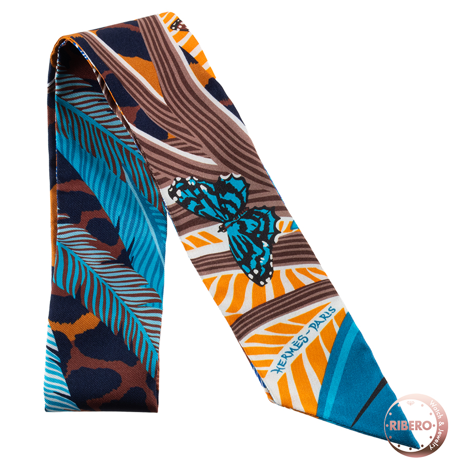 エルメス Jaguar Quetzal ジャガー ケツァール 063168S 07 ツイリー 2018AW スカーフ