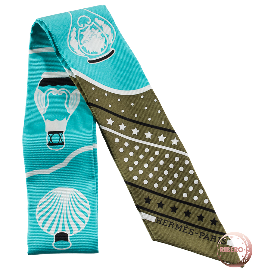 エルメス Les Flacons Bandana 香水瓶 063157S 02 ツイリー 2017AW スカーフ