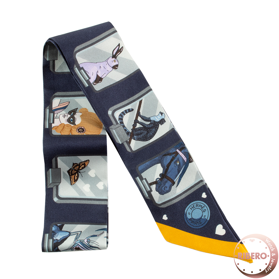 エルメス Hermes Story エルメス ストーリー 063875S 06 ツイリー 2023AW スカーフ