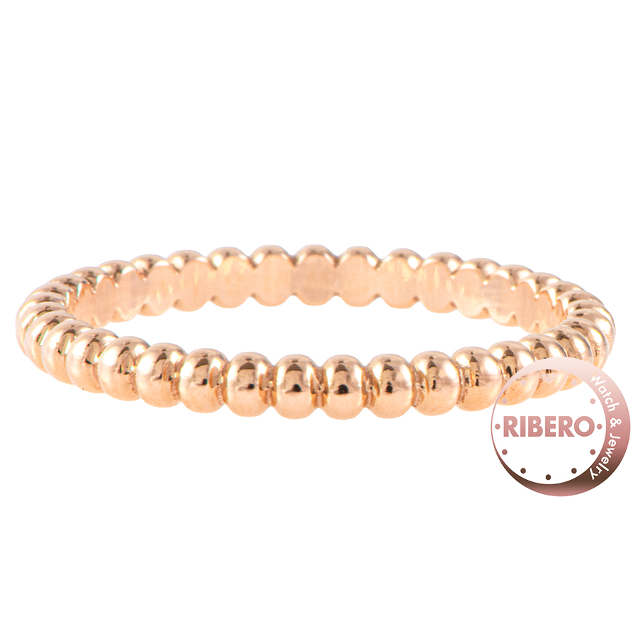 ヴァンクリーフ＆アーペル ペルレ ゴールドパール リング スモールモデル VCARPJMF52 リング・指輪