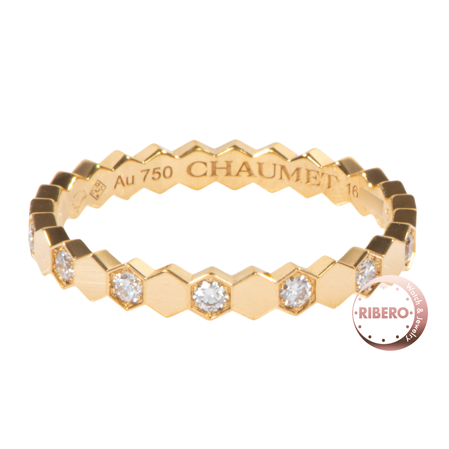 ショーメ BEE MY LOVE「ビー マイ ラブ」コレクション ハニカムリング 081932-051 リング・指輪