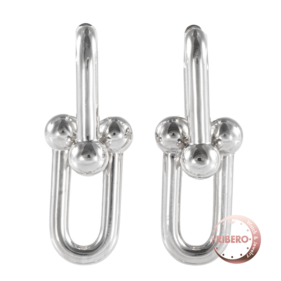 ティファニー ハードウェア ラージ リンク ピアス