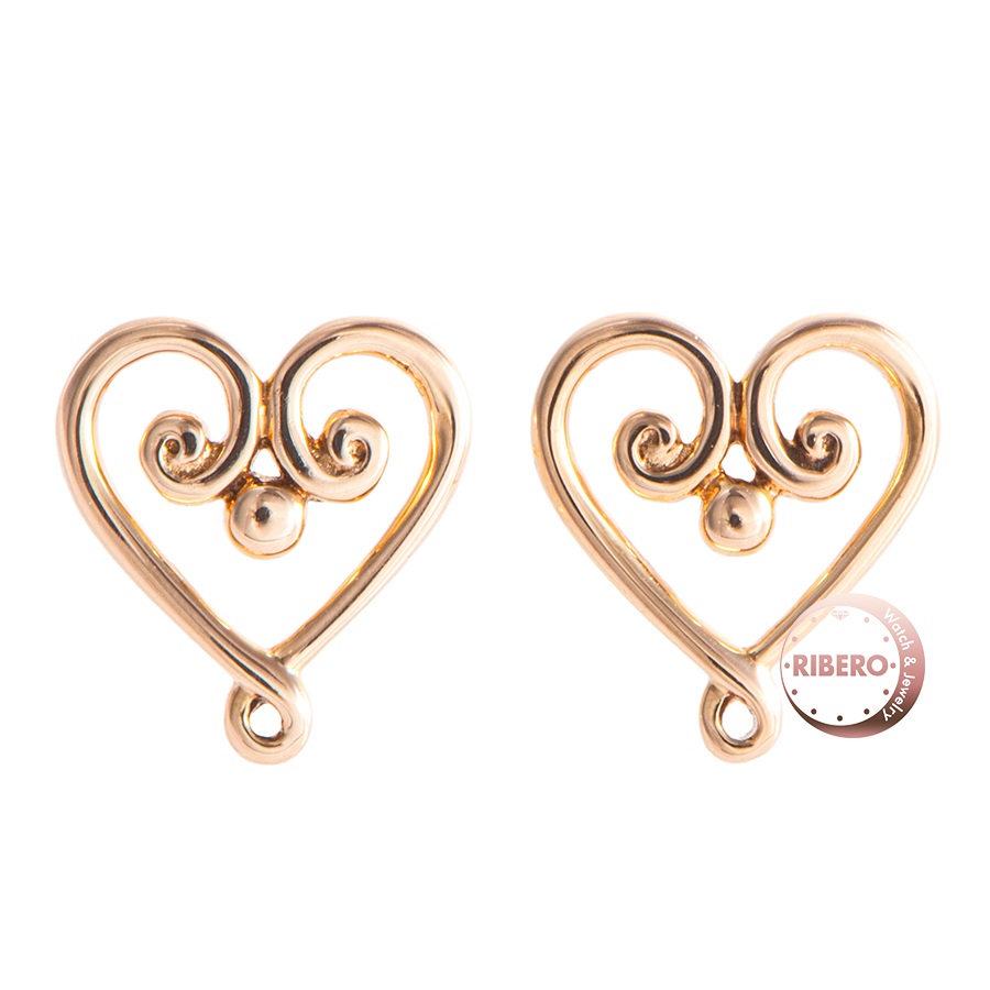 ティファニー ヴェネチア ゴルドーニ ハート ピアス