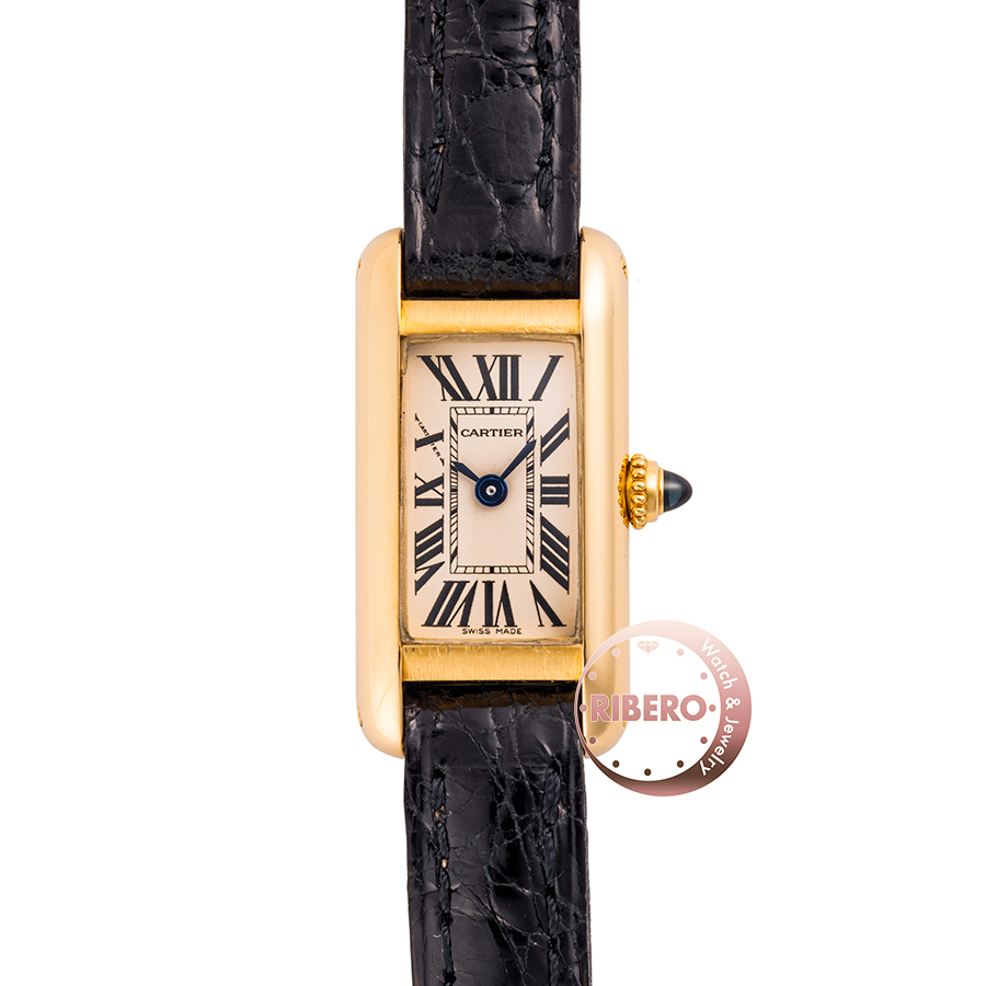 カルティエ タンクアロンジェ W1529956 K18YG
