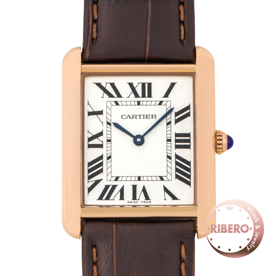 カルティエ タンクソロLM W5200025 K18PG