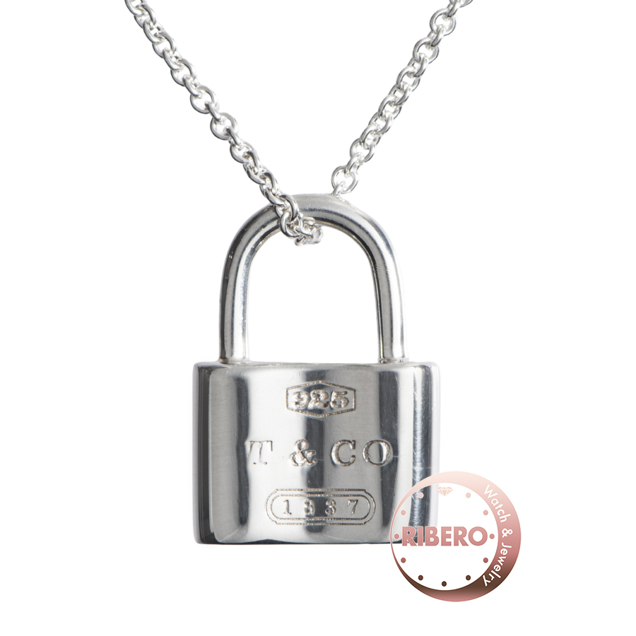 ティファニー 1837 ロックチャーム ペンダント ネックレス