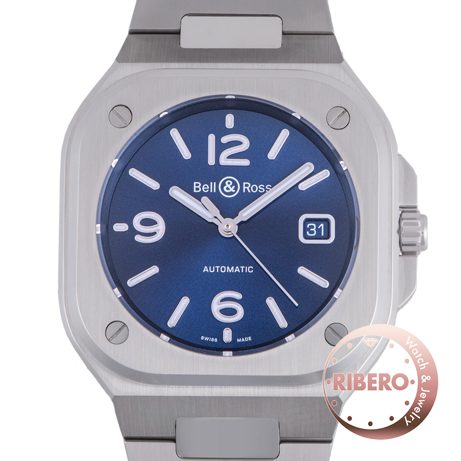 ベル＆ロス BR05 ブルースチール BR05A-BLU-ST/SST