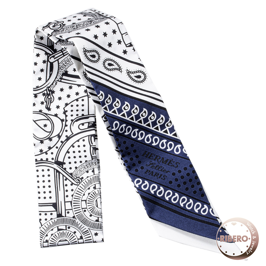 エルメス Eperon d'Or Bandana エプロン ドール バンダナ 062978S 06 ツイリー スカーフ 2024SS
