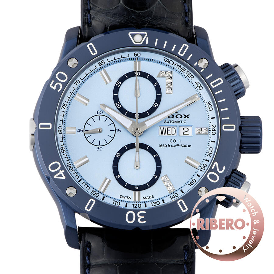 エドックス クロノオフショア1  01122-357BU8-BUIN8 世界300本限定 ファーマメント シートゥスカイ