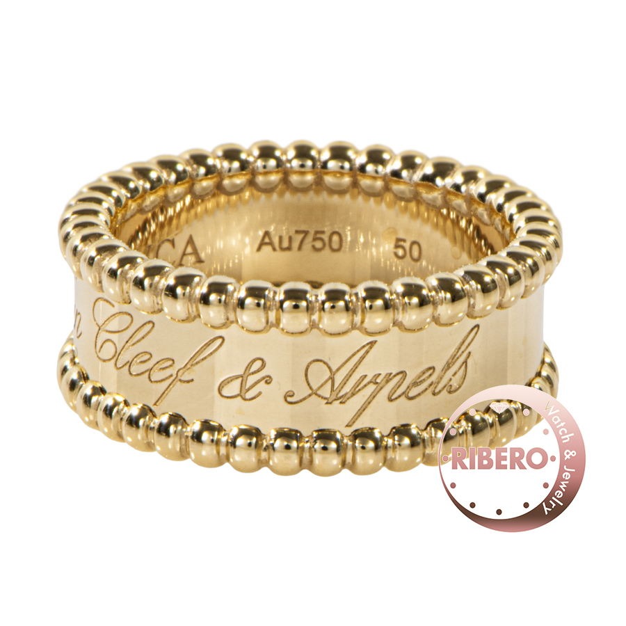 ヴァンクリーフ＆アーペル ペルレ シニアチュール VCARO3Y650 リング・指輪