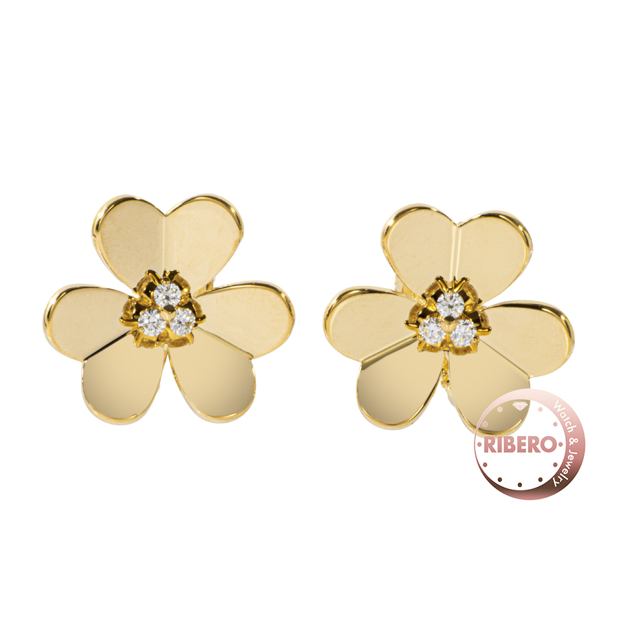 ヴァンクリーフ＆アーペル フリヴォル イヤリング ラージモデル VCARB65900 ピアス