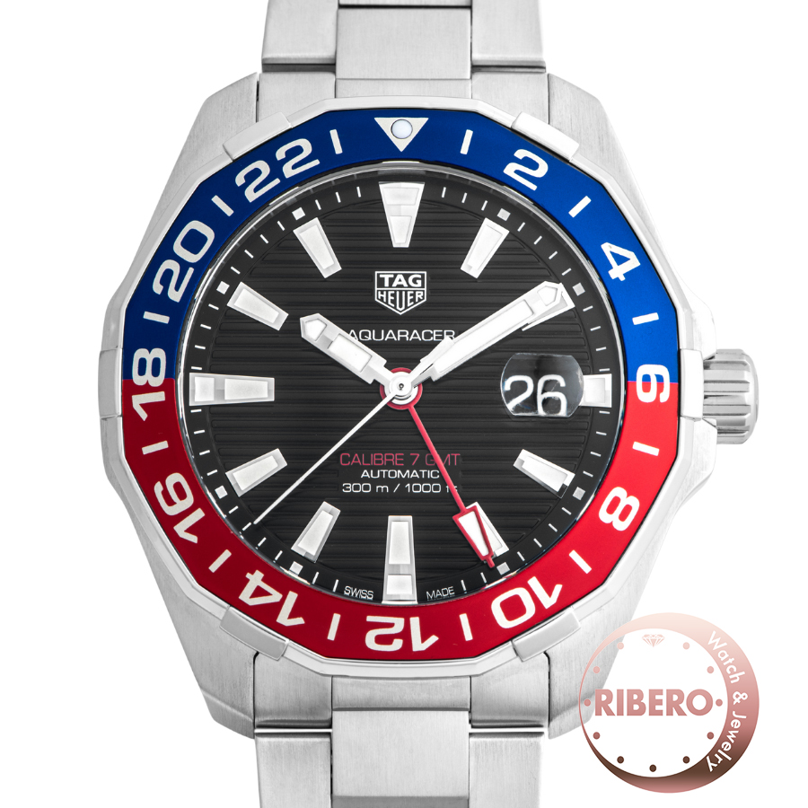 タグホイヤー アクアレーサー GMT WAY201F.BA0927