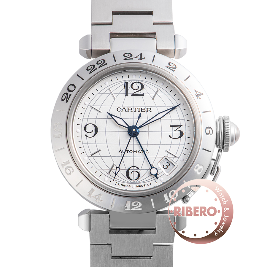 カルティエ パシャCメリディアン W31078M7