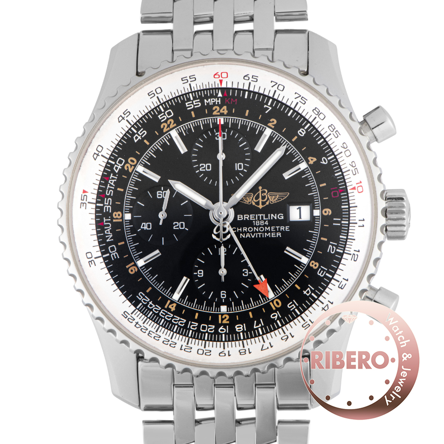 ブライトリング ナビタイマーワールド A24322