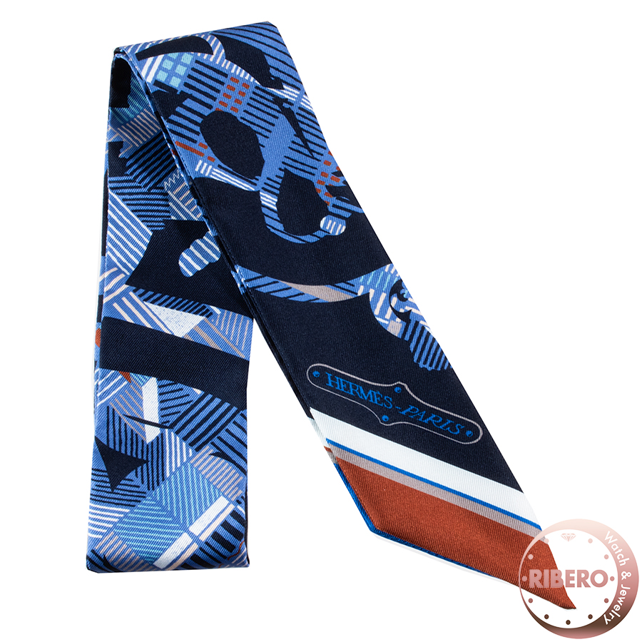 エルメス Cavalcadour Morning カヴァルカドゥール モーニング 063142S 08 ツイリー スカーフ　2018SS