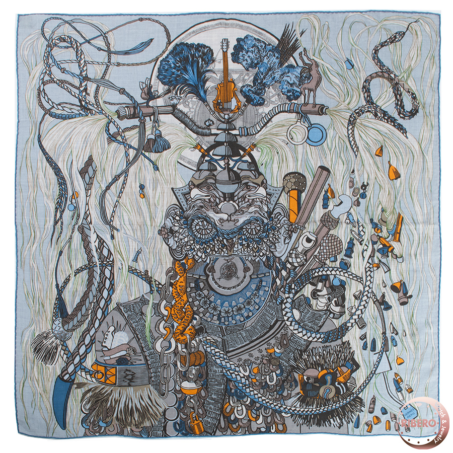 エルメス カレ 100 《Wild Rhythm　ワイルド・リズム》 104000T 05 スカーフ 2023AW