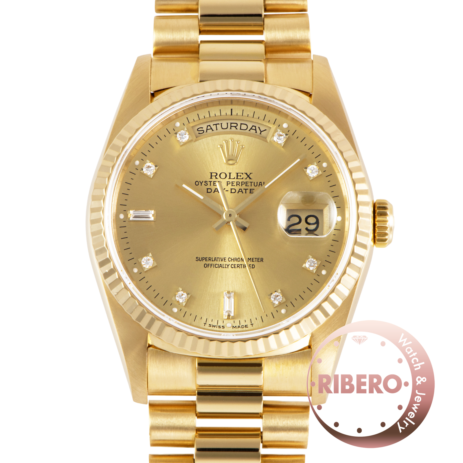 ロレックス デイデイト 18238A X番 Tritium