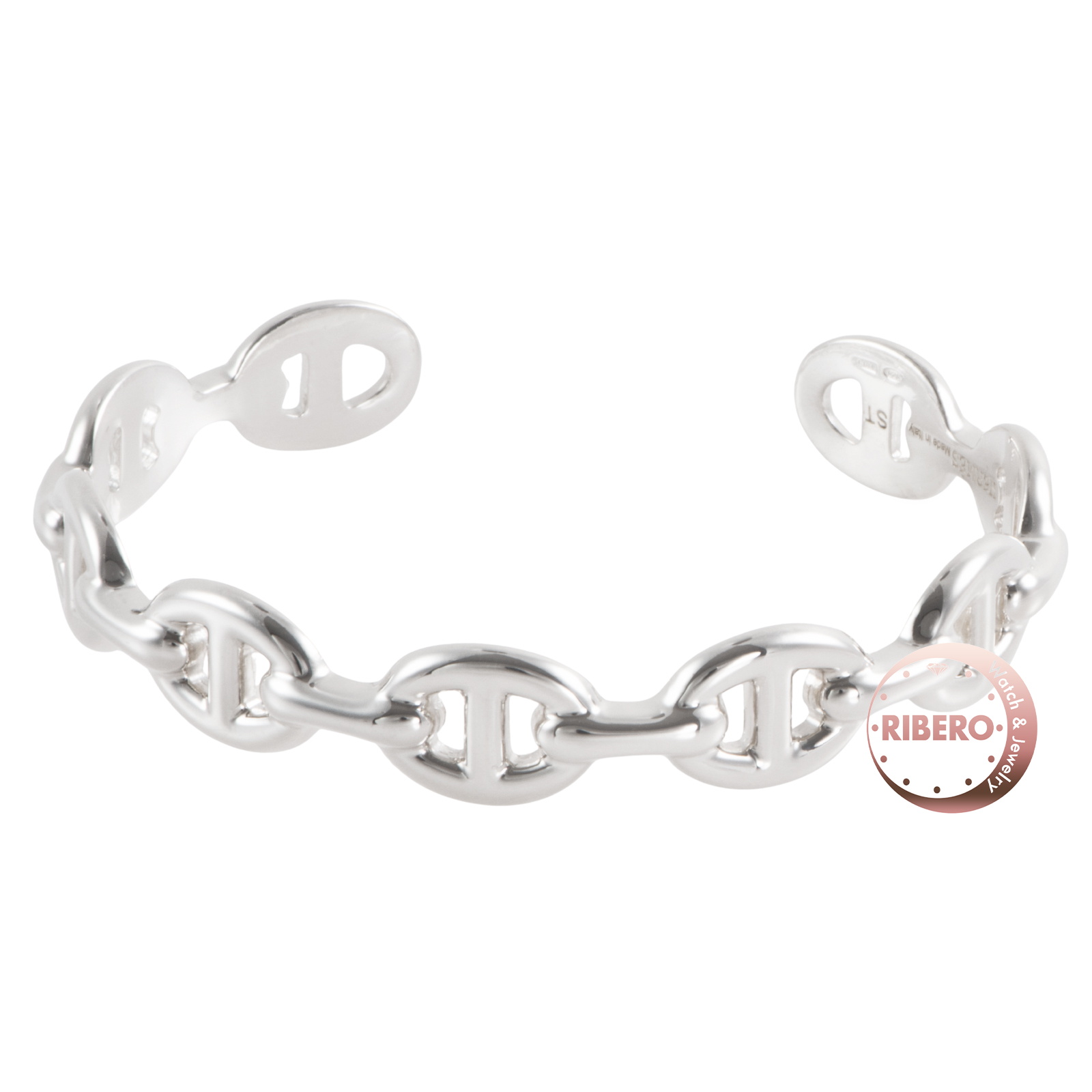 エルメス Chaine d'Ancre Enchainee シェーヌダンクル アンシェネMM バングル ブレスレット