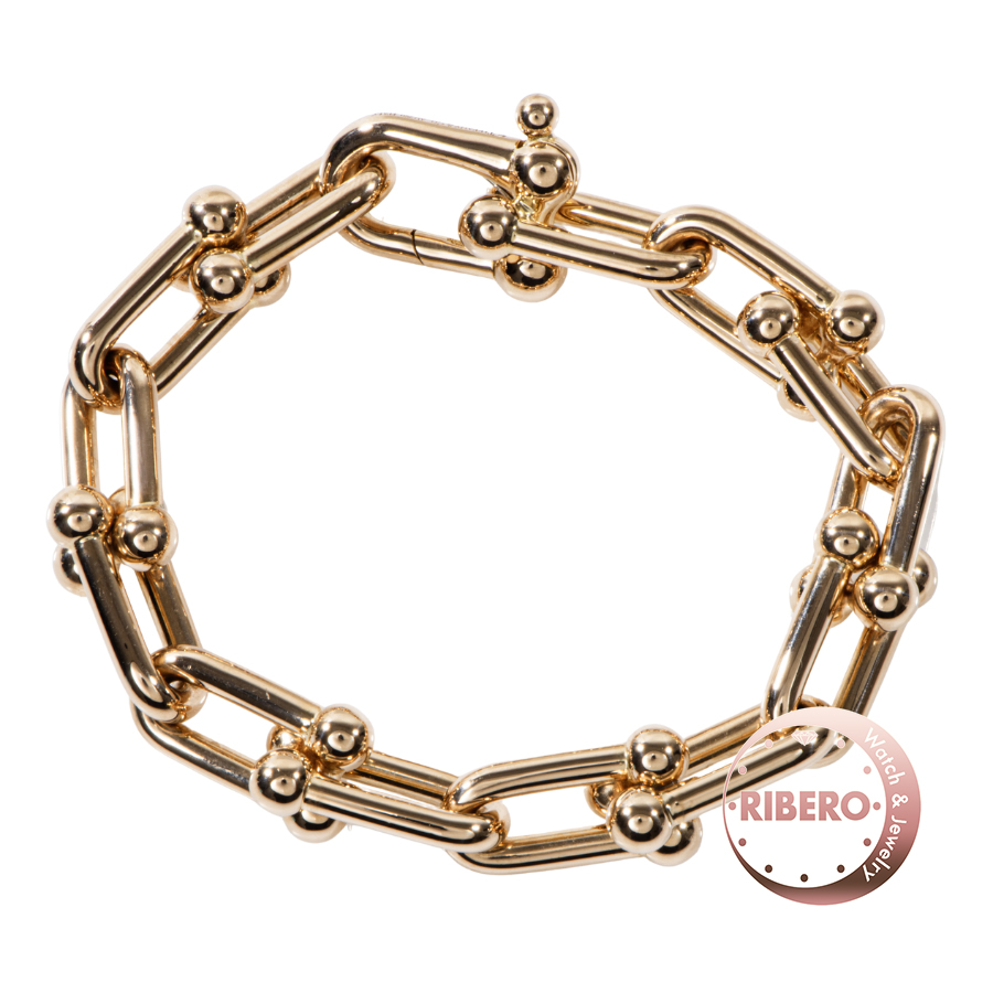 ティファニー ハードウェア ラージ リンク ブレスレット