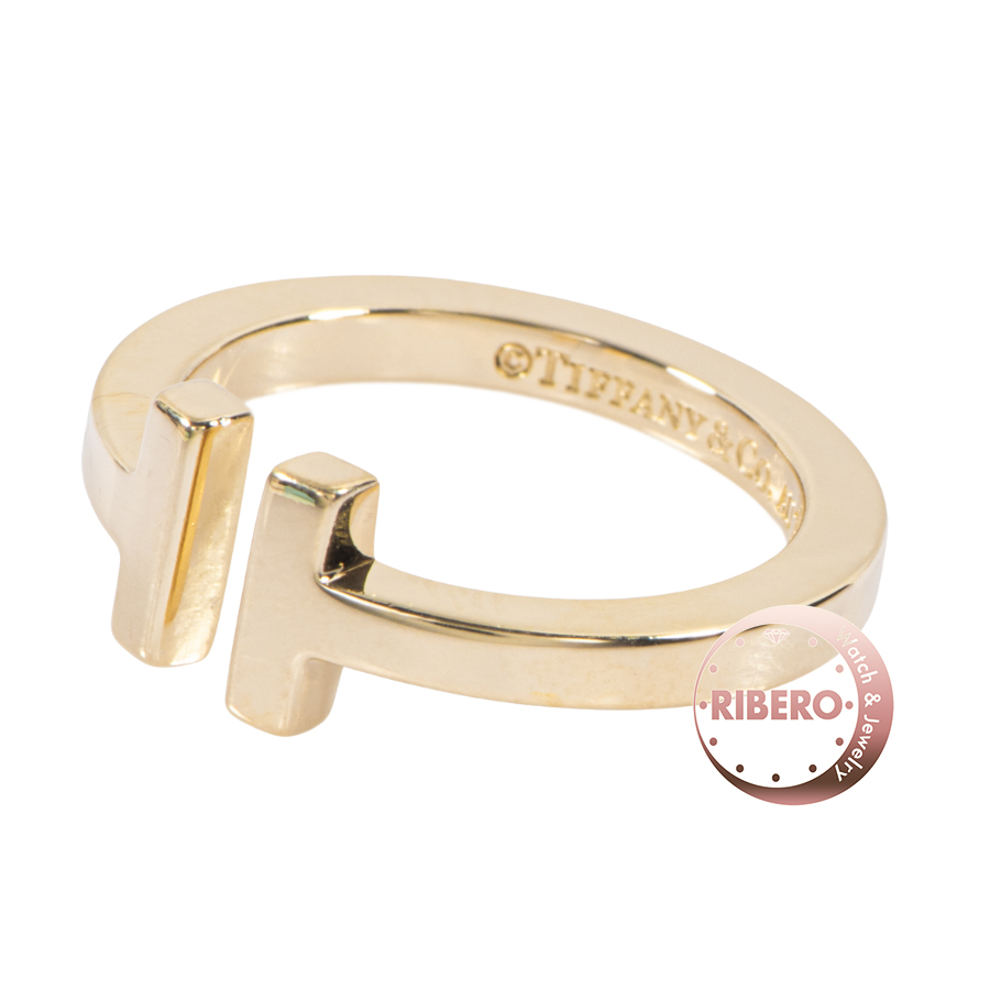 ティファニー Tコレクション スクエア リング・指輪