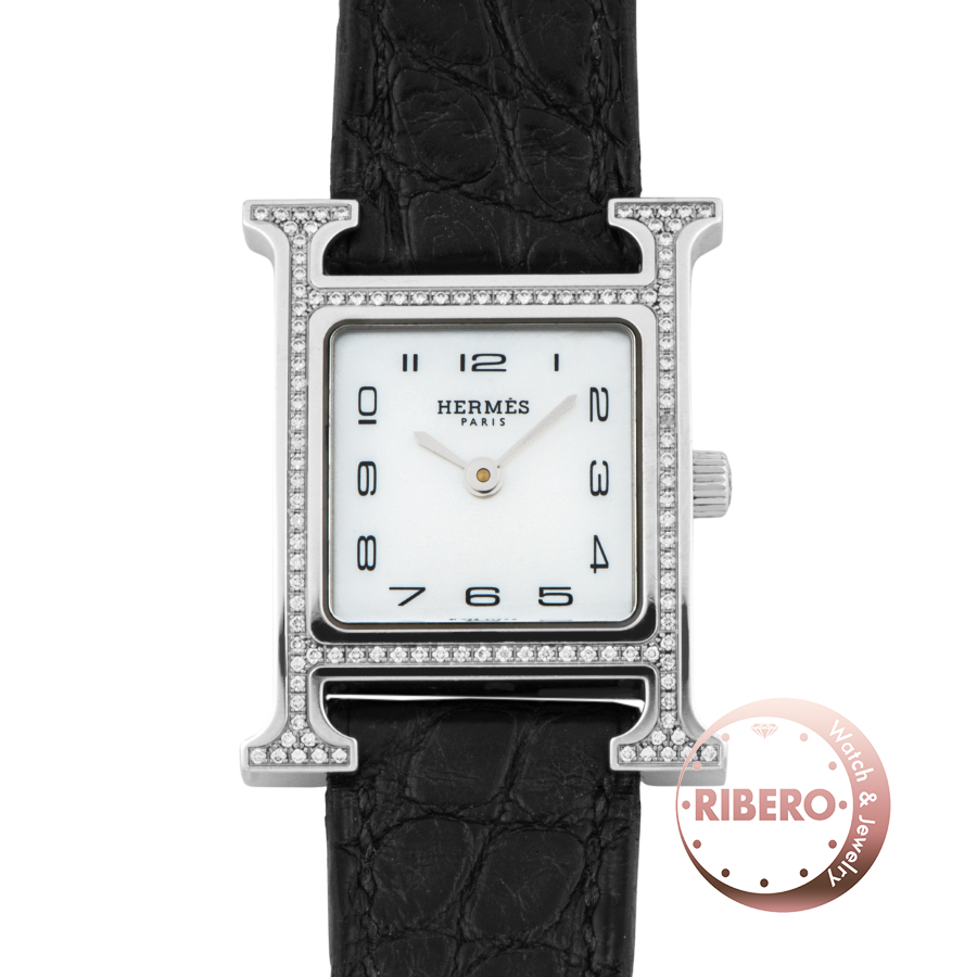 エルメス Hウォッチ HH1.235 ダイヤベゼル