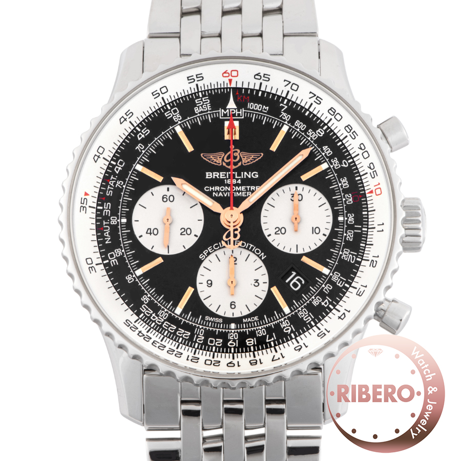 ブライトリング ナビタイマー B01 クロノグラフ 43 AB0121 (AB0121A11B1A1) ジャパンエディション