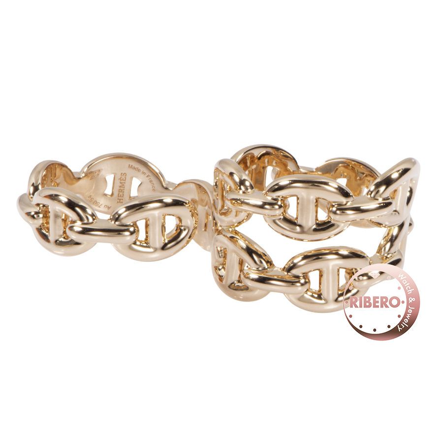 エルメス シェーヌダンクル アンシェネ ダブル H221611B 00054 リング・指輪