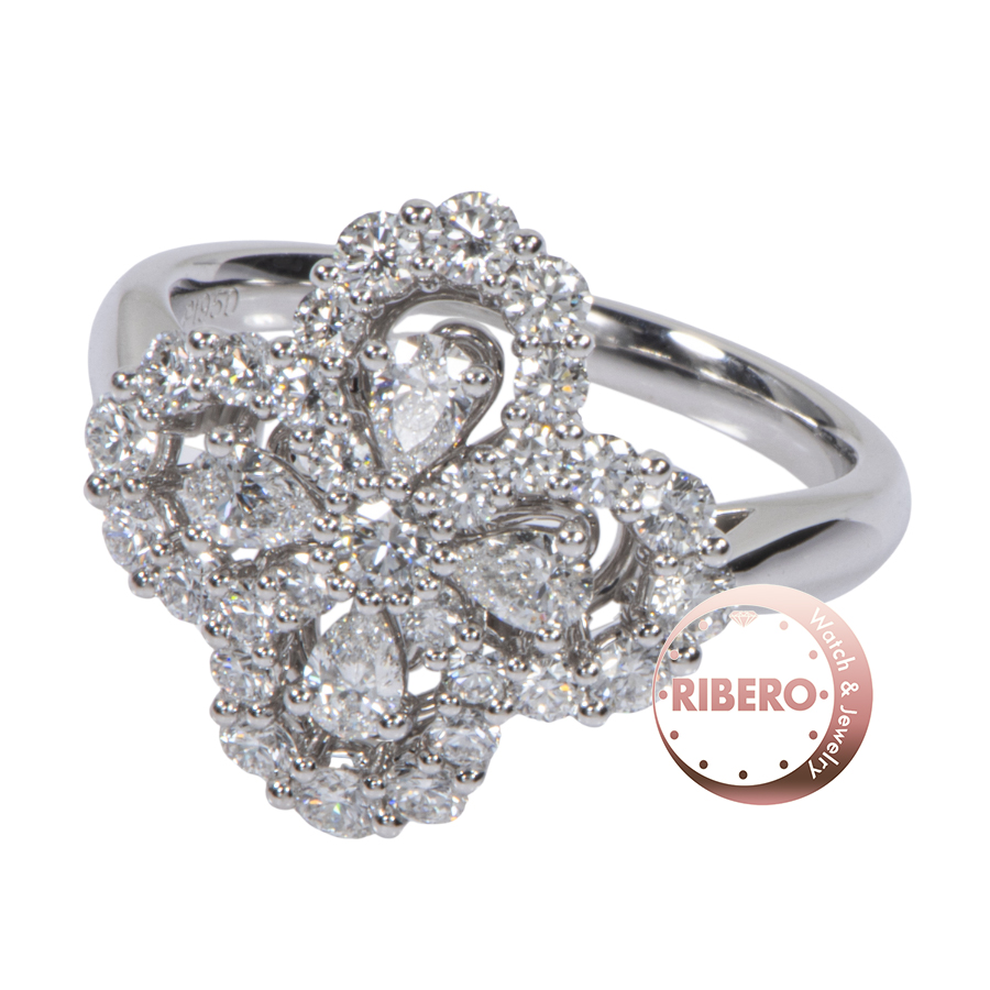 ハリーウィンストン ミニループ フルモチーフ FRDPRP1ML4C リング・指輪